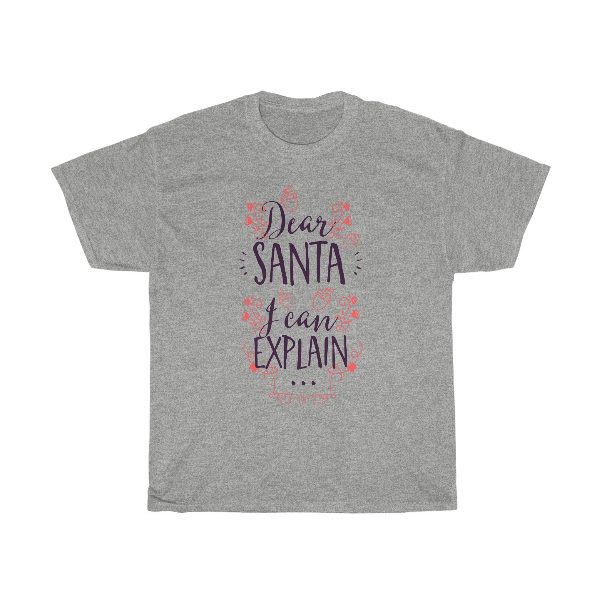 santa i can explain t shirt