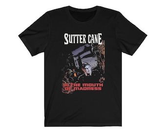 In The Mouth Of Madness T-shirt: Sutter Cane Horror, Lovecraftian Cosmic Horror