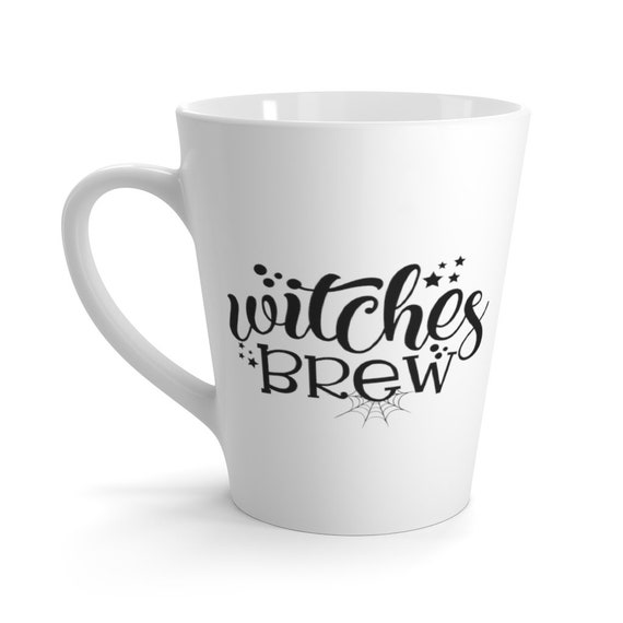 Witches Brew Latte mug, Witchcraft, Coffee, Tea