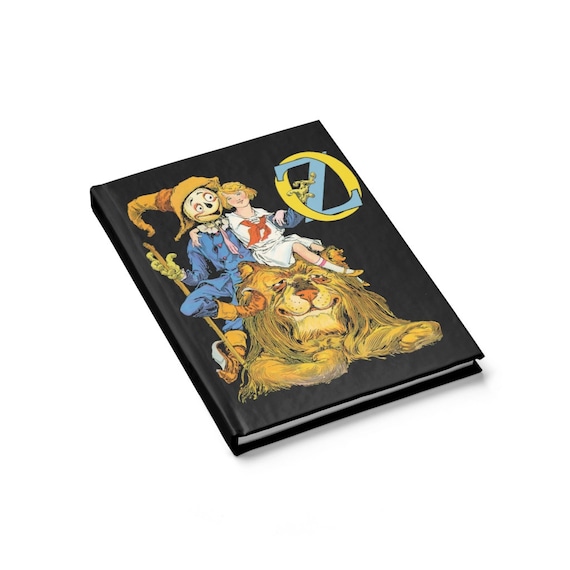 Dorothy, The Scarecrow & The Cowardly Lion, Hardcover Journal, Ruled Line, Wizard Of Oz, Notebook