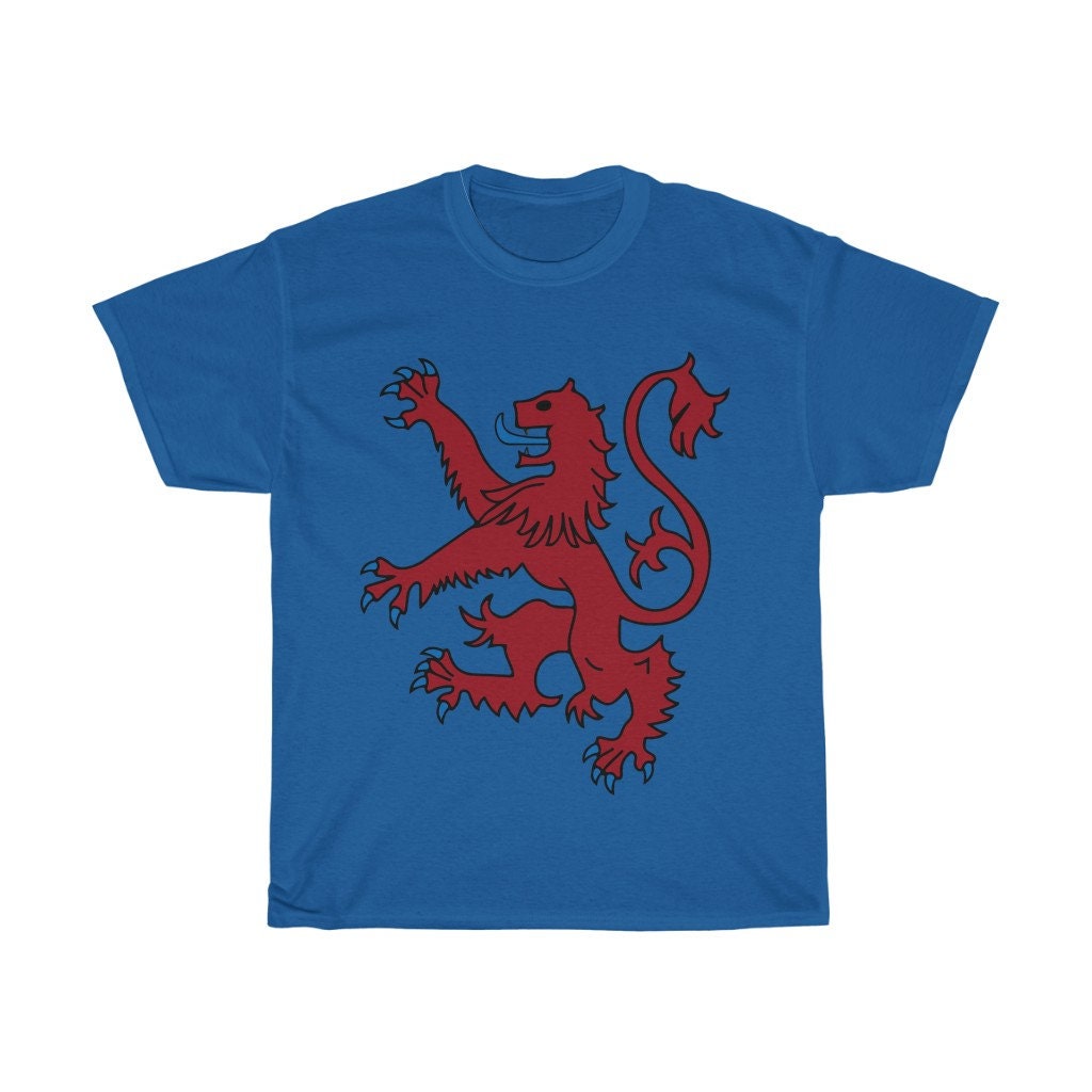 Scottish Lion Rampant | Scotland Saltire Gaelic Tee Brunei