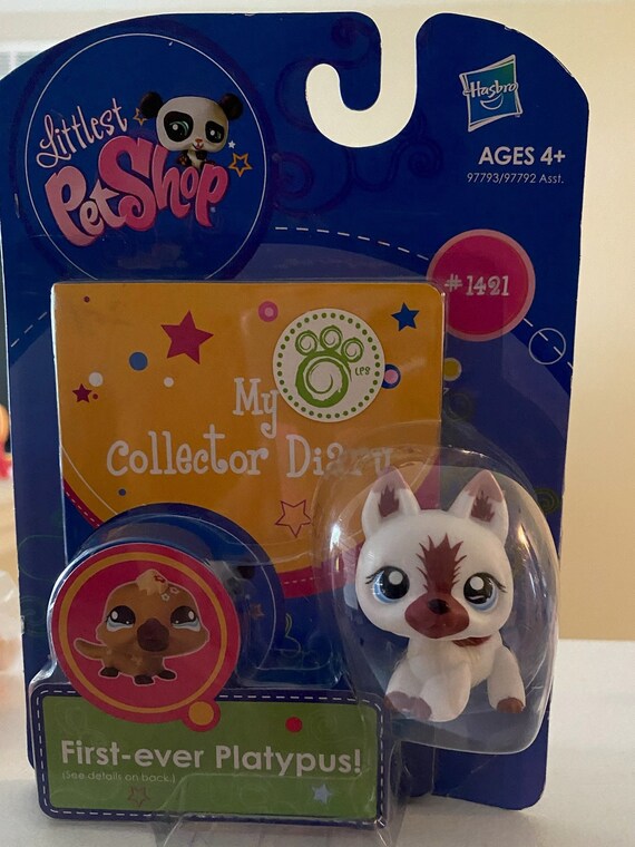 Littlest Pet Shop German Shepherd/great Dane Puppy Dog 1421 Etsy