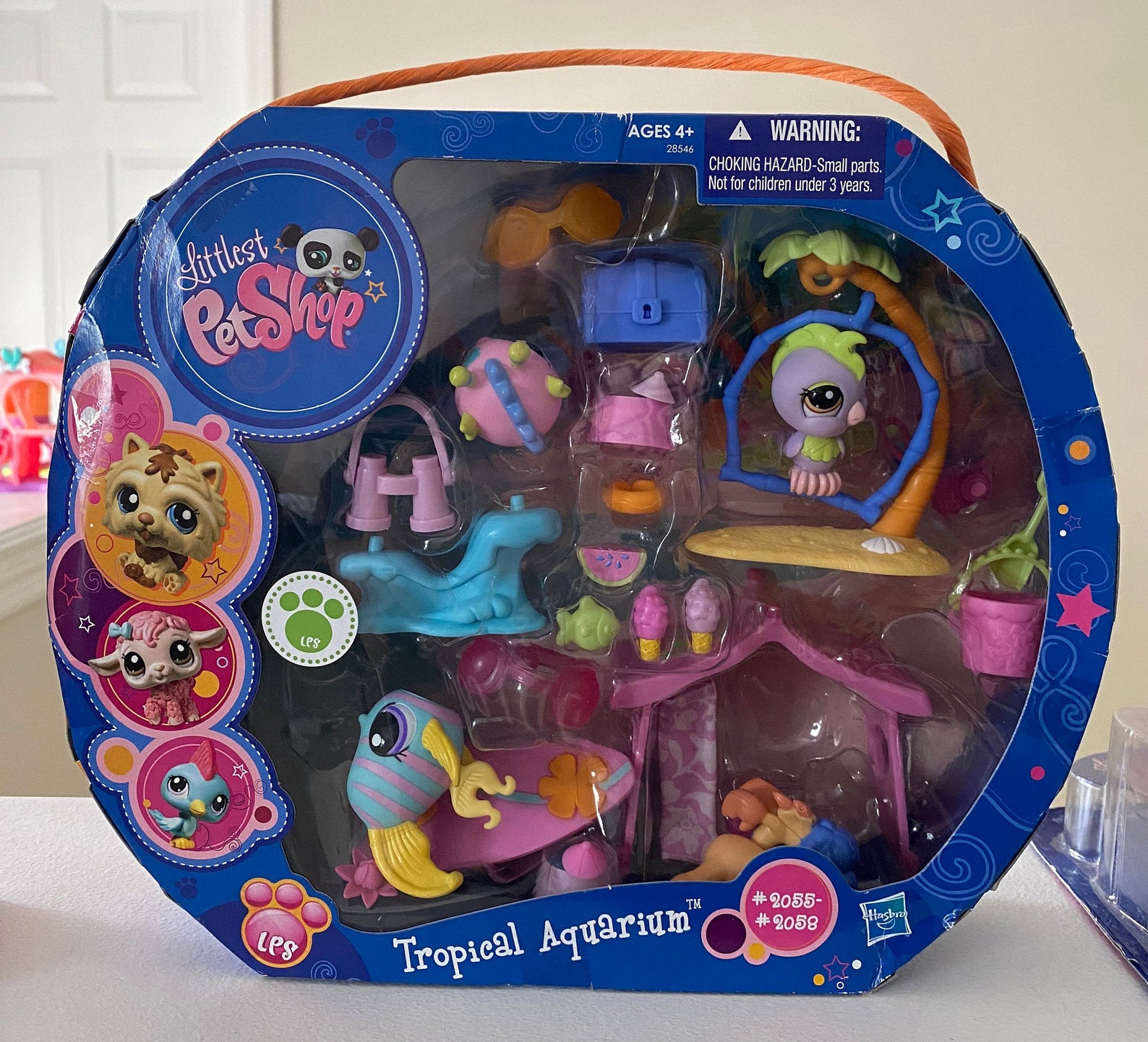 Littlest Pet Shop Tropical Aquarium Set With Accessories 2055 Etsy