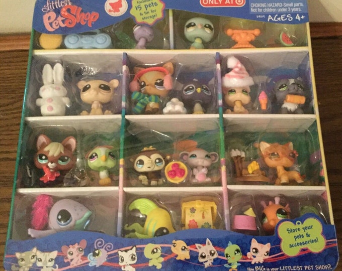 Littlest Pet Shop Exclusive Playset 1120 Thru 1135 Kitten Cheetah Fox