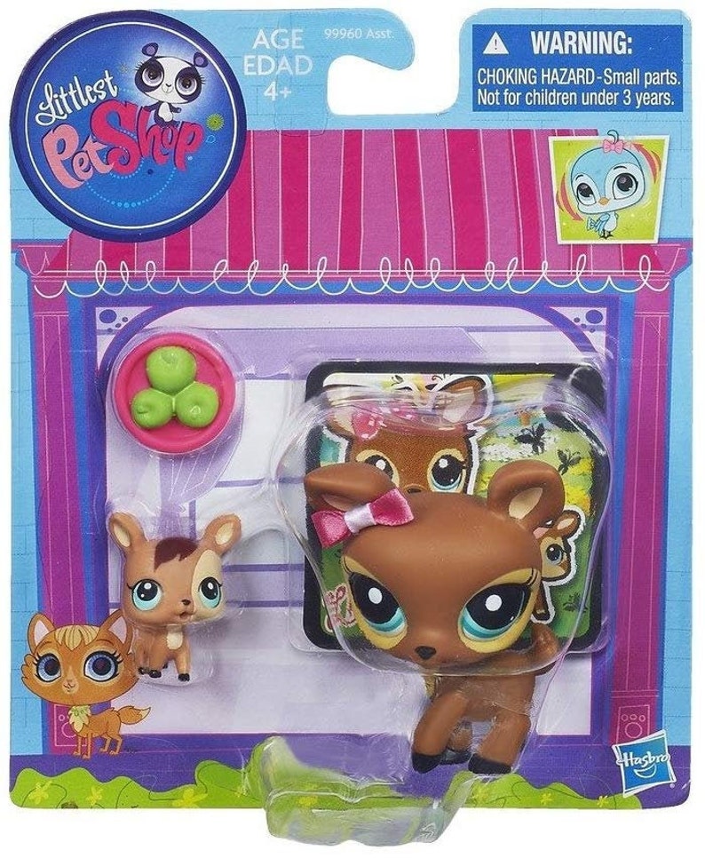 Little part small. Лпс набор мама и малыш. лпс олененок. lps игрушки олень. littlest pet shop в коробке.