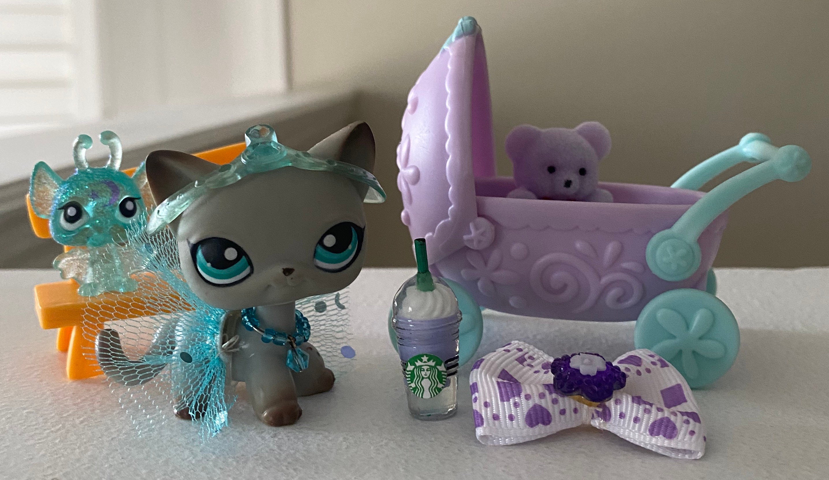 Littlest Pet Shop Original Hasbro LPS 391 Egyptian Shorthair | Etsy