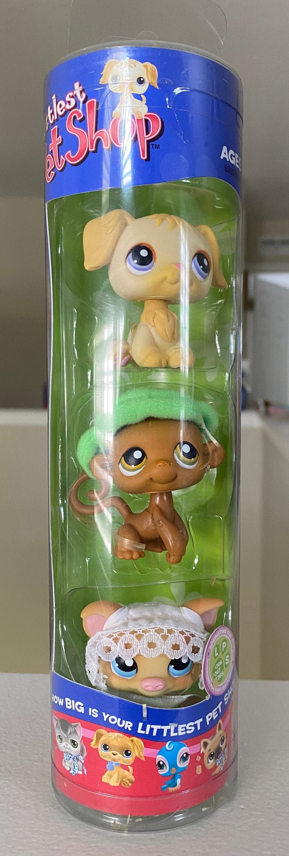 Littlest Pet Shop Tube Pets Set with Accessories Retriever Etsy
