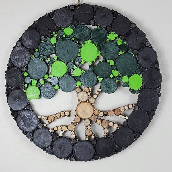 Tree of Life Mosaic Etsy