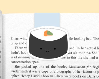 Sushi Roll Magnetic Bookmark