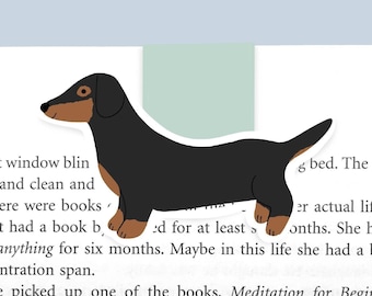 Dachshund Magnetic Bookmark