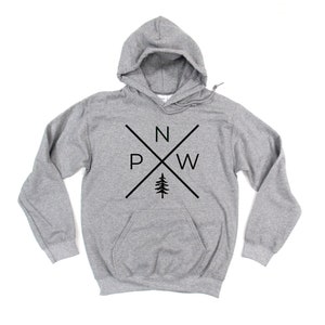 Pacific Northwest Tree Hoodie | PNW Hoodie | Pacific Northwest | PNW Hooded Sweatshirt | Pacific Northwest Pride | Adventure Apparel