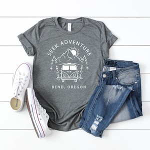 Seek Adventure Tee | Bend Oregon Vintage Shirt | Seek Adventure ...