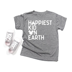 The Original Happiest Kid on Earth Tee | Disney Kid Tee | Disney Vacation Shirt | Disney Family Shirt | Disney Toddler Tee | Happiest Kid