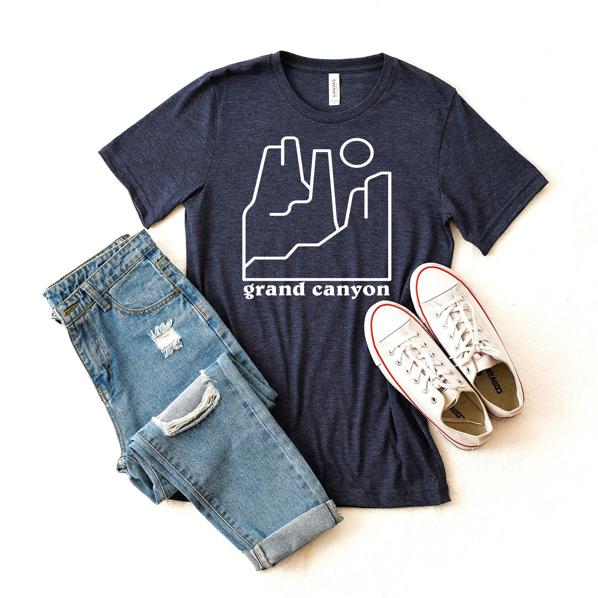 grand canyon tie dye shirt