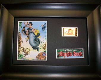 *NEW* Disney Jungle Book Colletible Art Card and Film Cell 7.25”x5.25” 