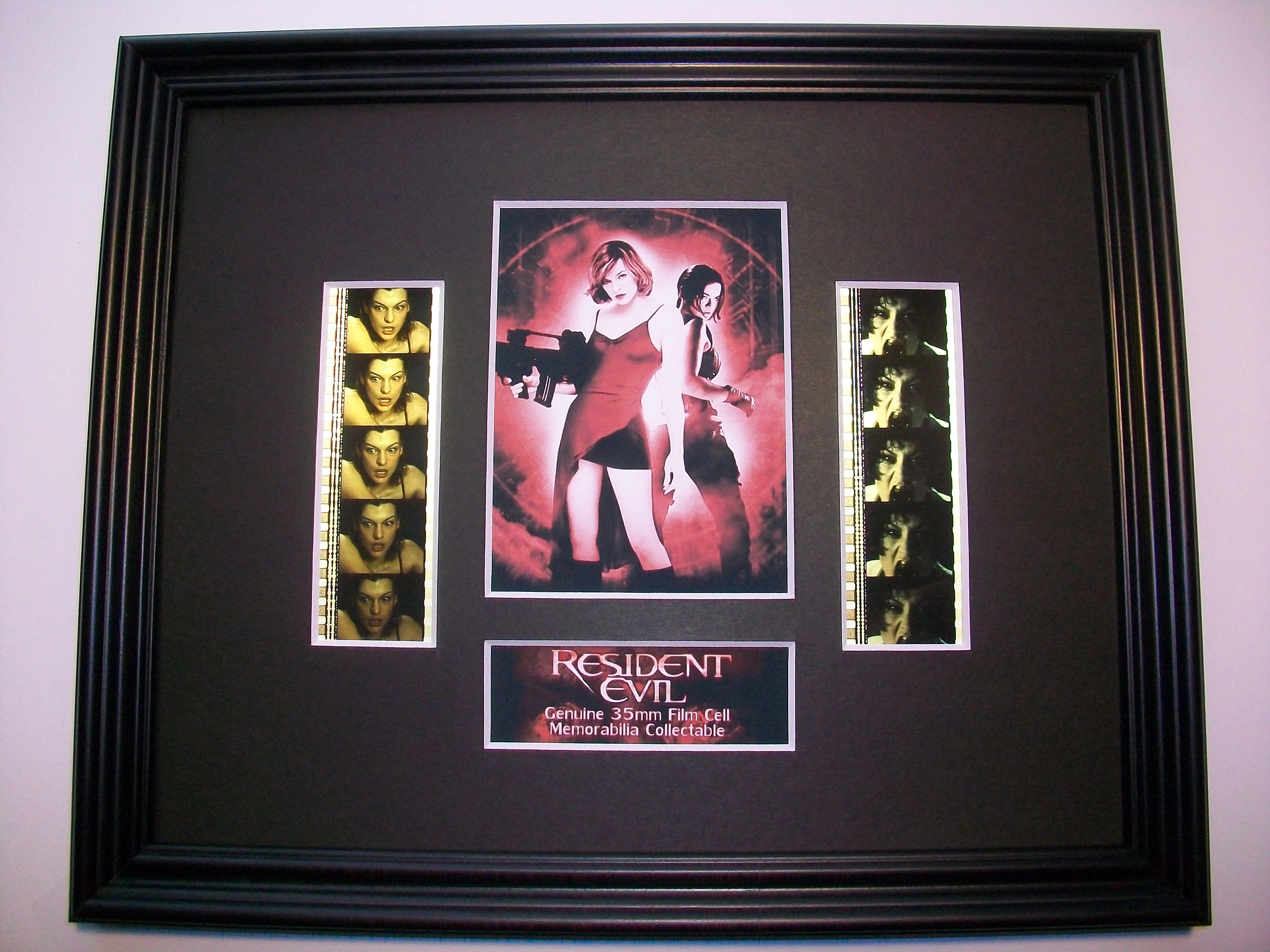 RESIDENT EVIL Large Framed Movie Film Cell Memorabilia Etsy