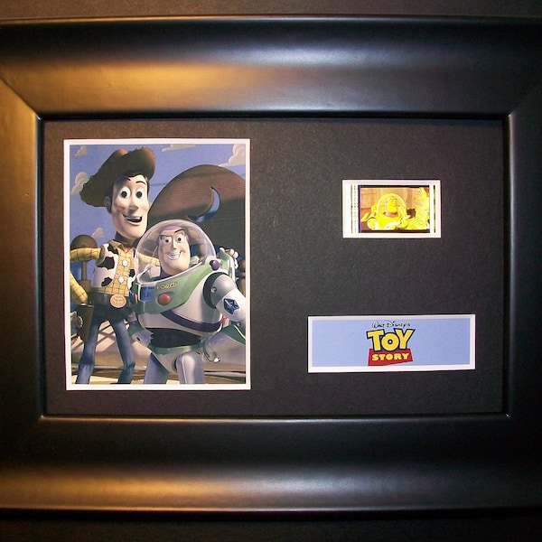 TOY STORY Framed Movie Film Cell Memorabilia - Complements poster movie book fan hollywood