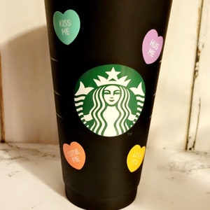 Valentine Conversation Hearts Cup