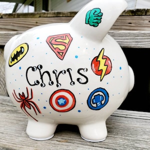 Superhero Themed Banks