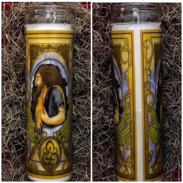 Claudio Sanchez prayer candle