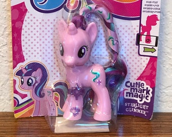 VAULTED My Little Pony STARLIGHT GLIMMER Cutie Mark Magic - G4, 3", Rare, Htf, Brushable, Mint in Package