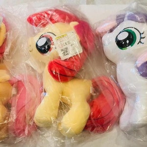 My Little Pony CUTIE MARK CRUSADERS Apple Bloom, Sweetie Belle, Scootaloo - Mint in Packages