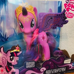 My Little Pony Princess TWILIGHT SPARKLE Hasbro SDCC 2013 Swarovski Jewels - Mint in Box
