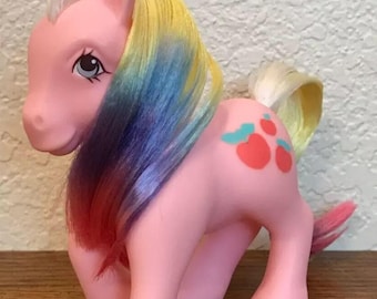 Vintage G1 My Little Pony DADDY MEADOWSWEET - Big Brother, Brother, Daddy, Euro UK Exclusive, Super Rare, Grail Pony, Nirvana, Restored