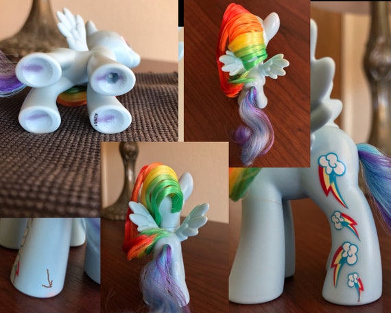 My Little Pony Rainbow Dash 9 Vinyl Art Figure