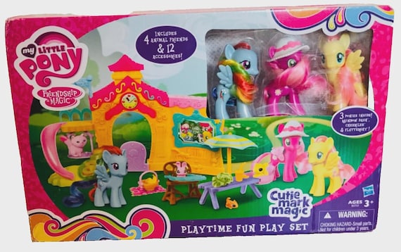 My Little Pony Playtime Fun Play Set: Cheerilee, Fluttershy 