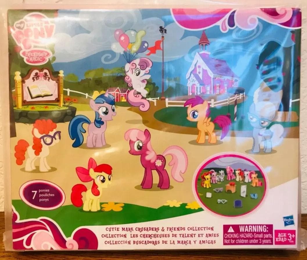 Vintage My Little Pony CUTIE MARK CRUSADERS & Friends
