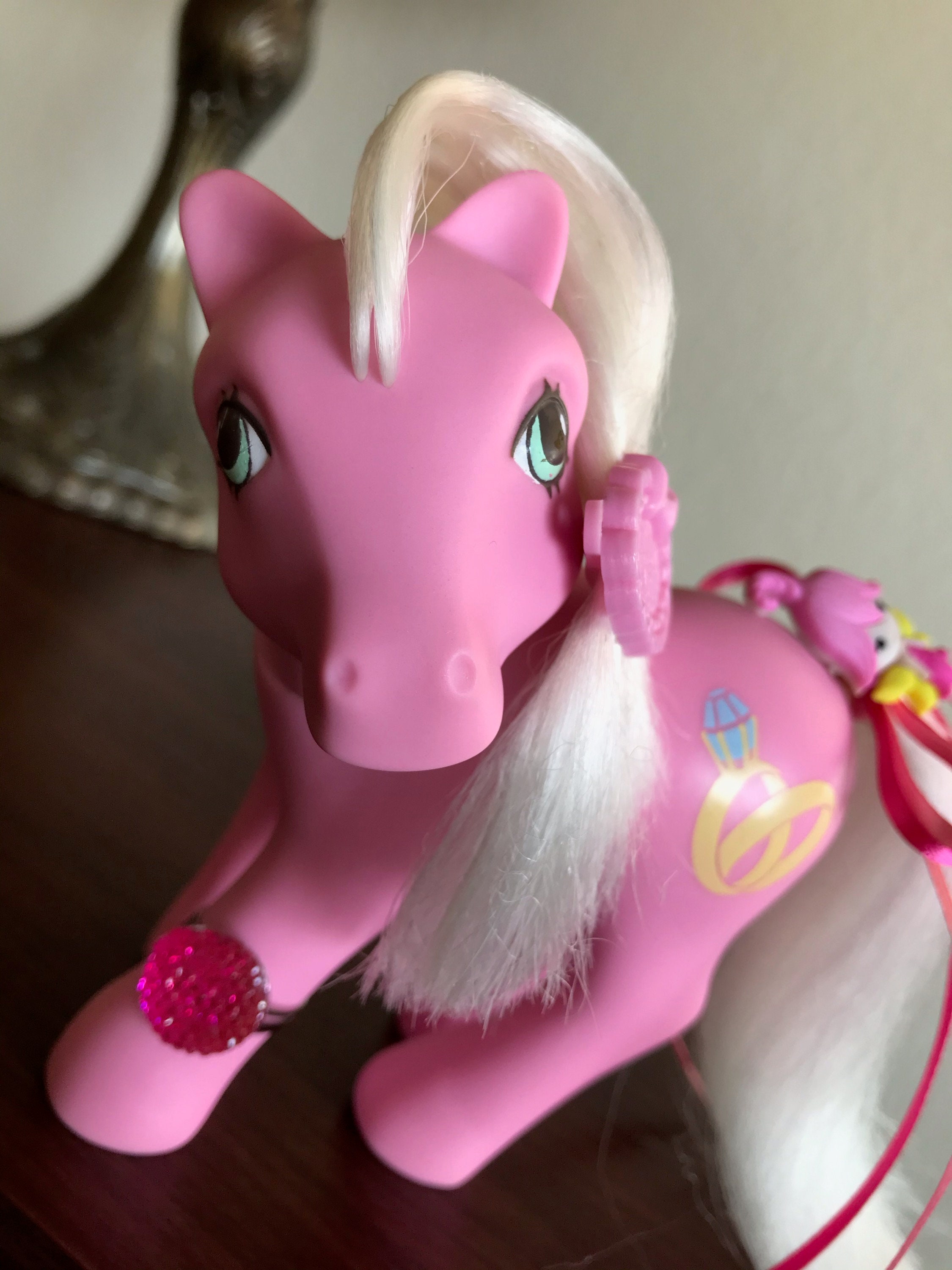 Vtg G1 My Little Pony LOVE TOKEN Romance Pony Rings Euro Etsy