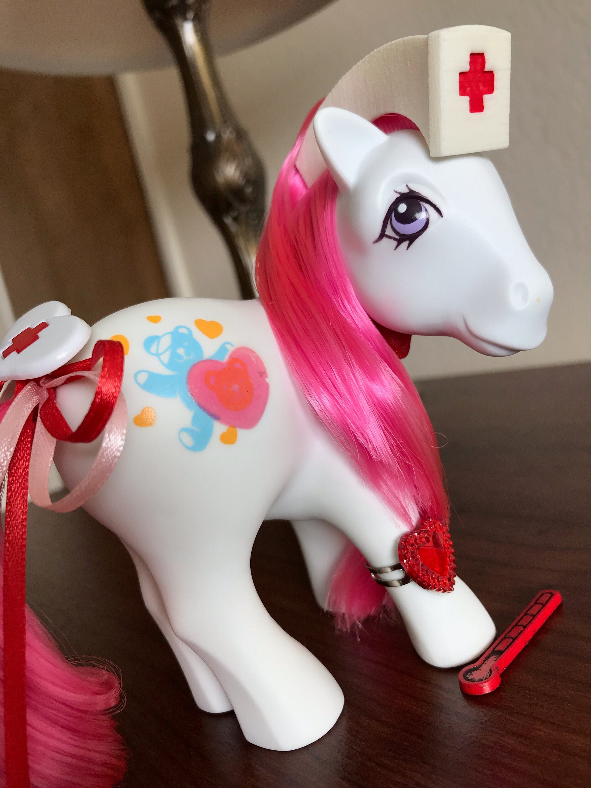 Vintage G1 My Little Pony Nurse Sweetheart Euro Nurse Sweet Etsy