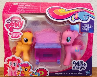 Vaulted My Little Pony Pinkie Pie & Scootaloo Bake Set - G4 MIP - Etsy