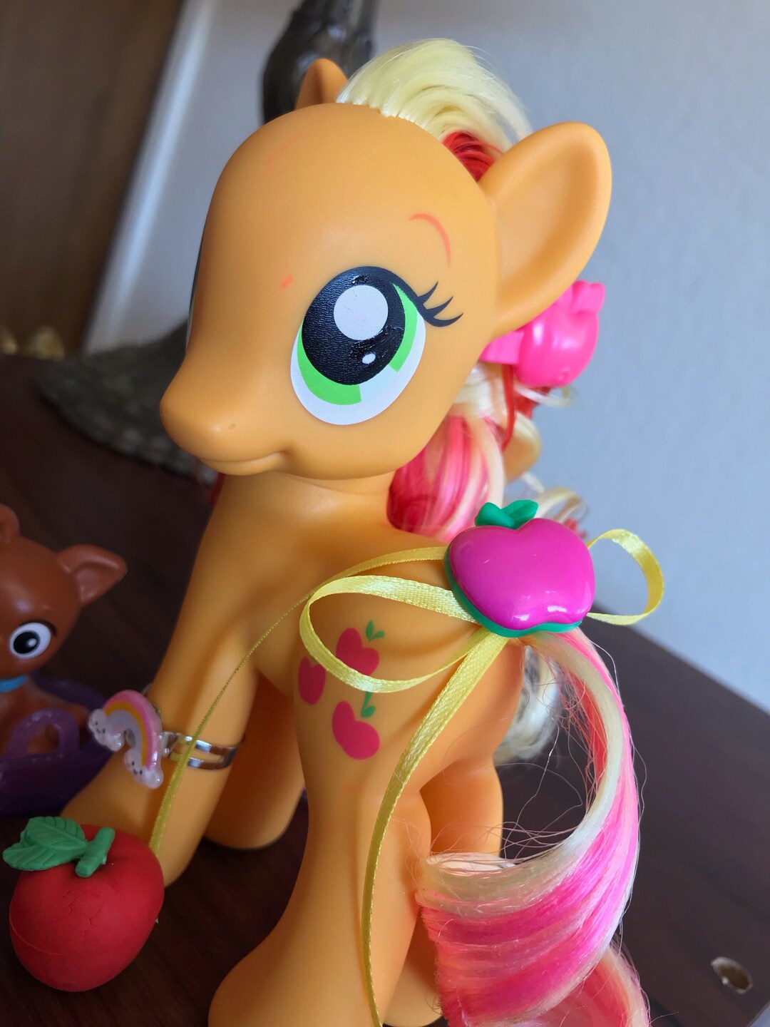 RETIRED My Little Pony APPLEJACK Rainbow Power Apple Jack, Fim ...