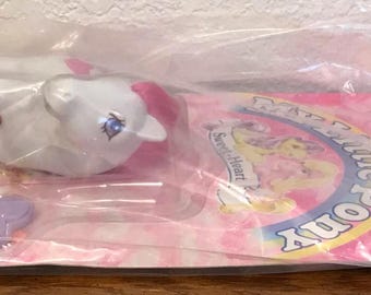 G1 My Little Poney France - Sweetheart Poney Violet - Collection Hasbro 90's