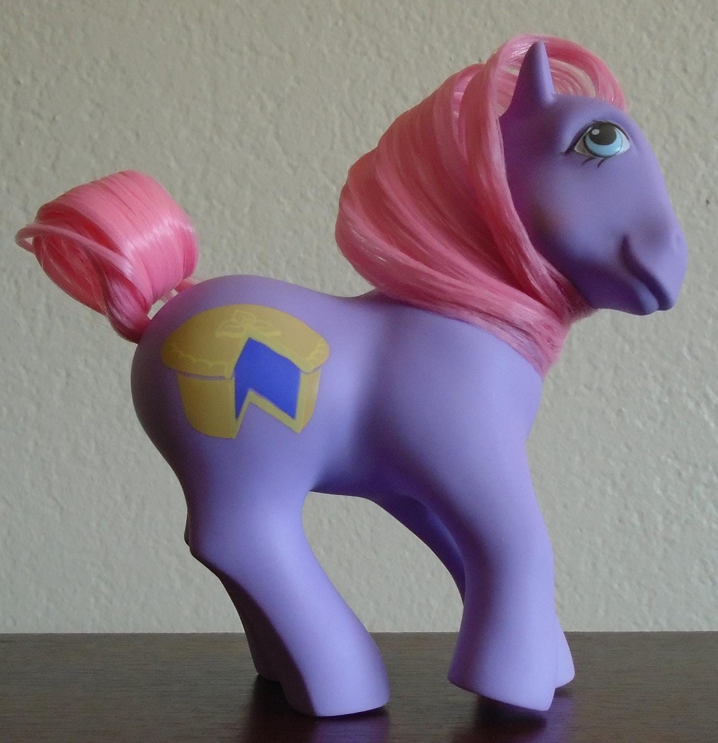 Vintage G1 My Little Pony / mein kleines braided beauty #geektradeponeyg1