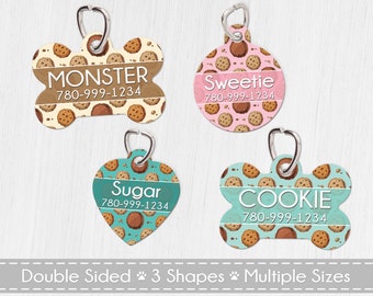 cookie dog tag