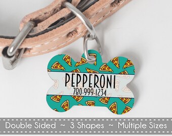 Personalized Pet Tag Personalized Dog Tag Custom Dog Tag Custom Pet Tag  Double-sided Dog Tags for Dogs Two-sided Dog Tag Pet ID Tag 