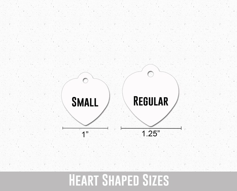 flower shaped dog tag