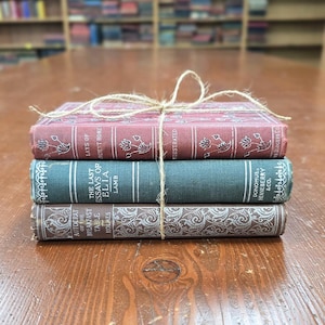 1 Bundle of Petite Vintage Books: Silver Gilt