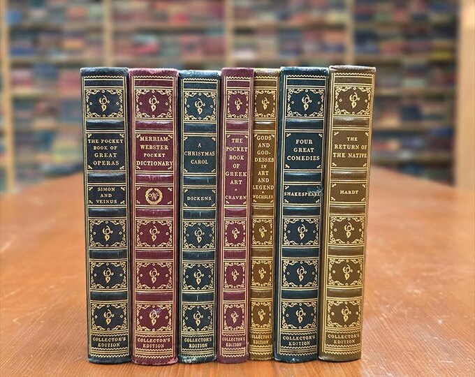 Set of 7 Petite Pocket Books, Inc Collector's Edition Vintage Books - Etsy