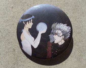 Trigun - Vash Meryl 3" Round Button