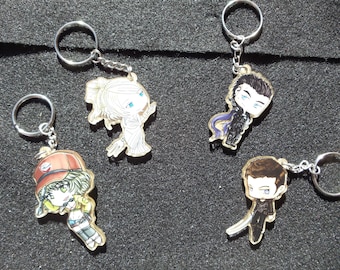 Final Fantasy XV - Cindy Cor Nyx Lunafreya Iris Charms Keychains
