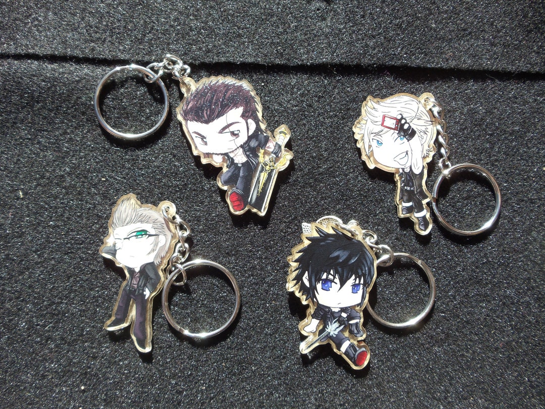 Final Fantasy XV - Noctis Prompto Ignis Gladio Charms Keychains - Etsy
