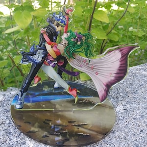 Final Fantasy VI - Locke Cole and Terra Branford Acrylic Stands