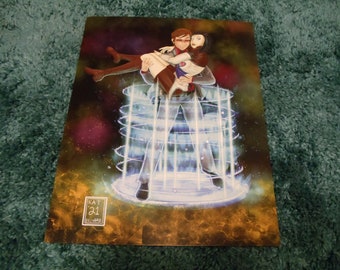 Persona 2 - Eternal Punishment - Maya and Katsuya 8.5x11 Print
