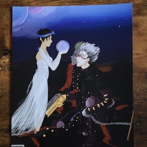 Trigun - Vash and Meryl Stryfe 8.5X11 Print