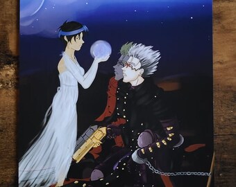 Trigun - Vash and Meryl Stryfe 8.5X11 Print