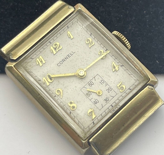 Vintage Rare Golfer Driver Watch Cornell 17j 1940… - image 2